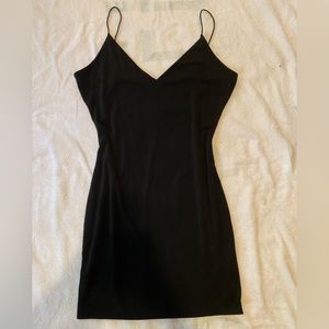 Black womens mini dress